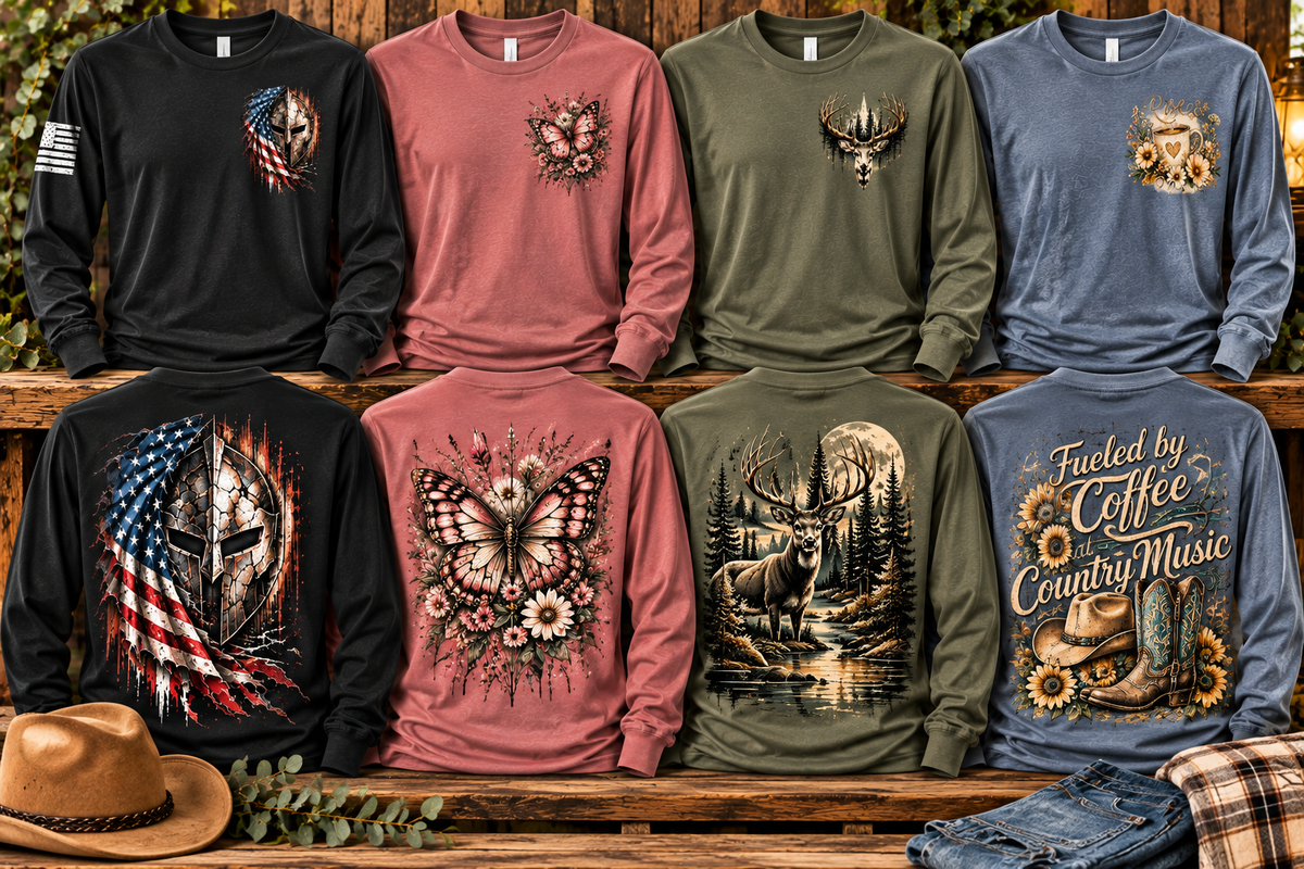 Adult Long Sleeve Shirts