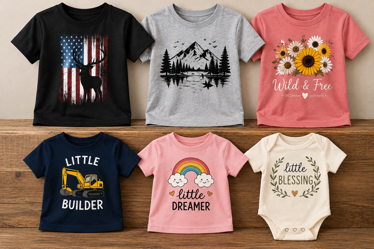Youth & Kids Custom Apparel