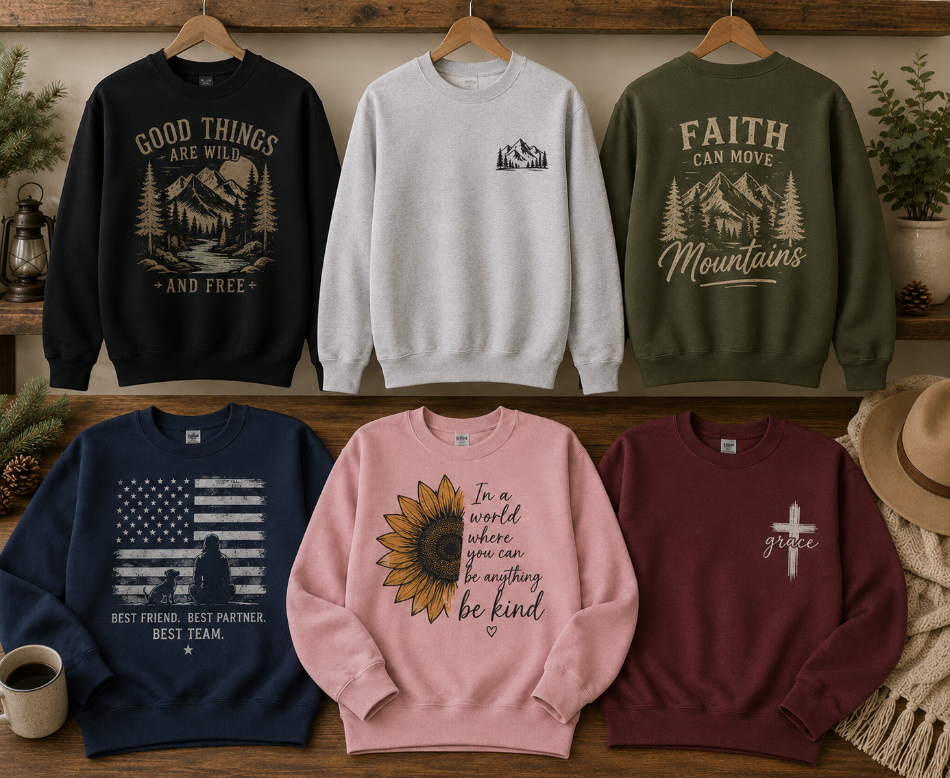 Unisex Crew Neck Sweatshirt - Premium