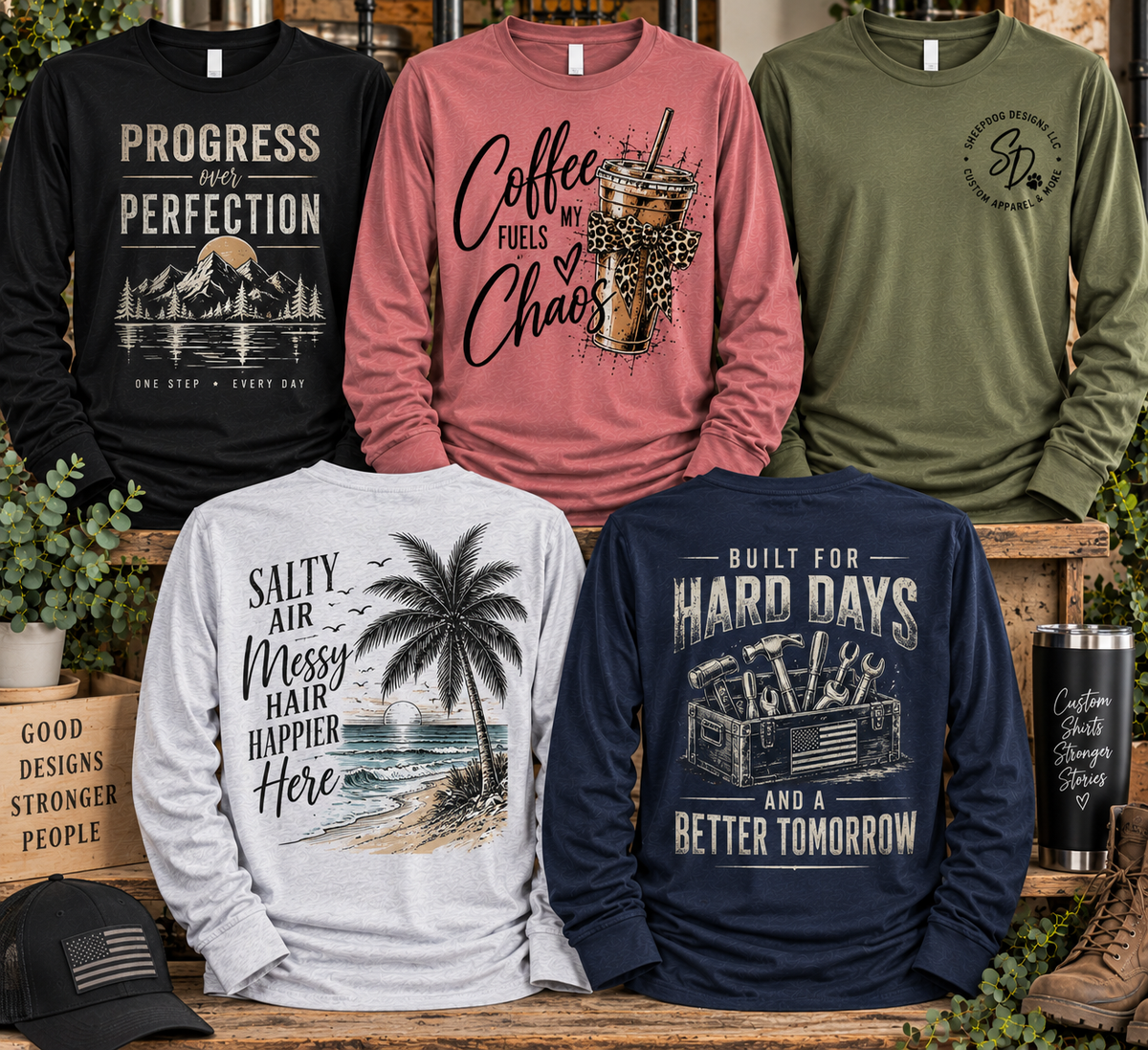 Adult Soft-Touch Long Sleeve T-Shirt
