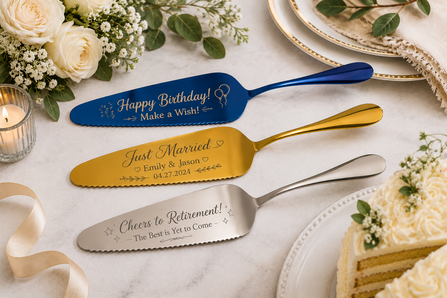 Celebration Cake Server