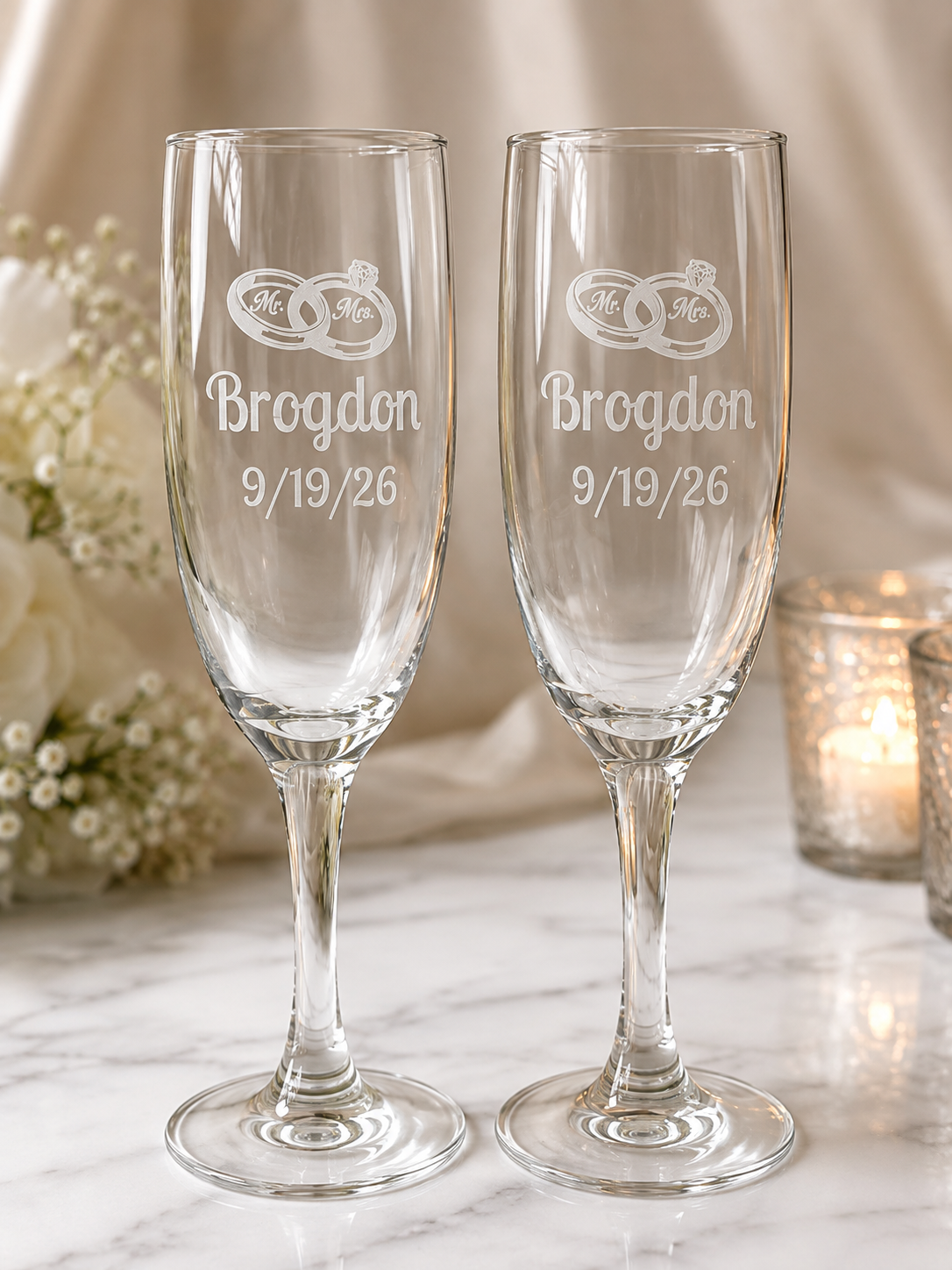 Celebration Champagne Flute Set