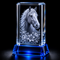 Color Accent Crystal Keepsake