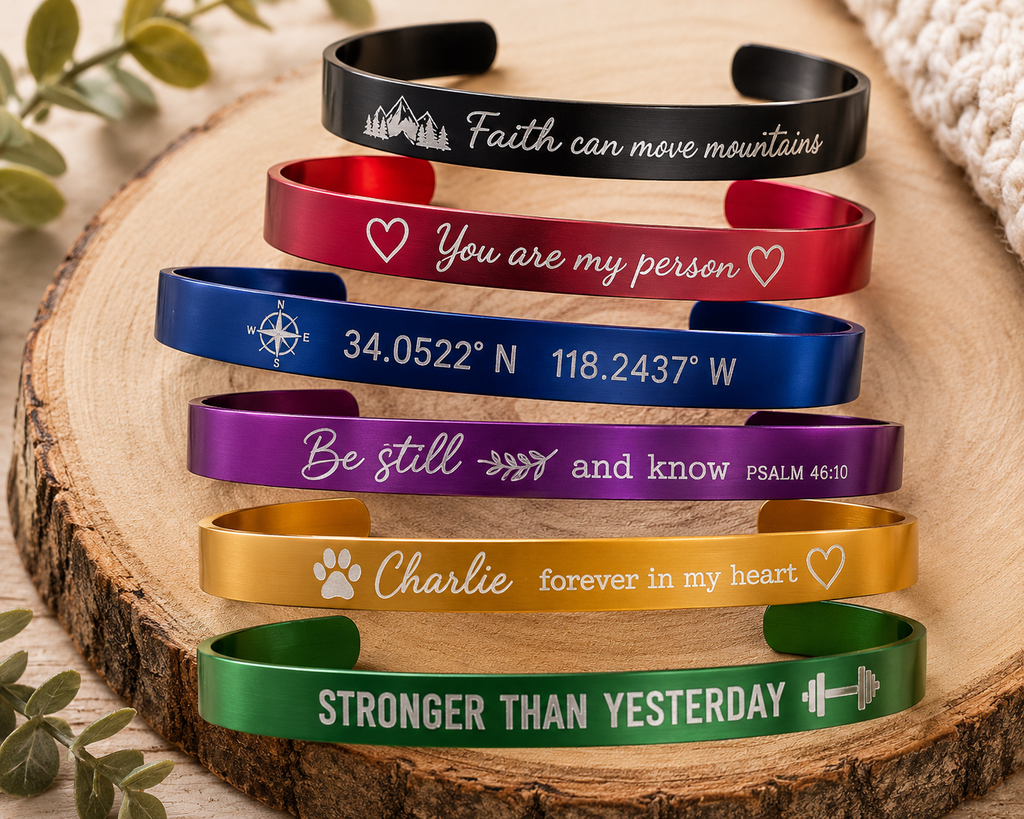 Message Cuff Bracelet