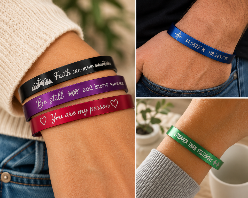 Message Cuff Bracelet