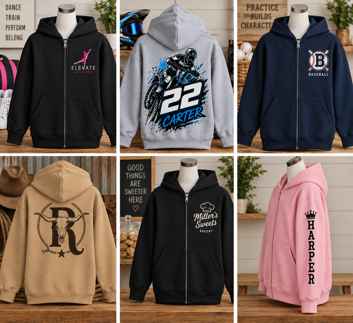 Youth Full-Zip Hoodie