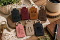 Leatherette Keychain