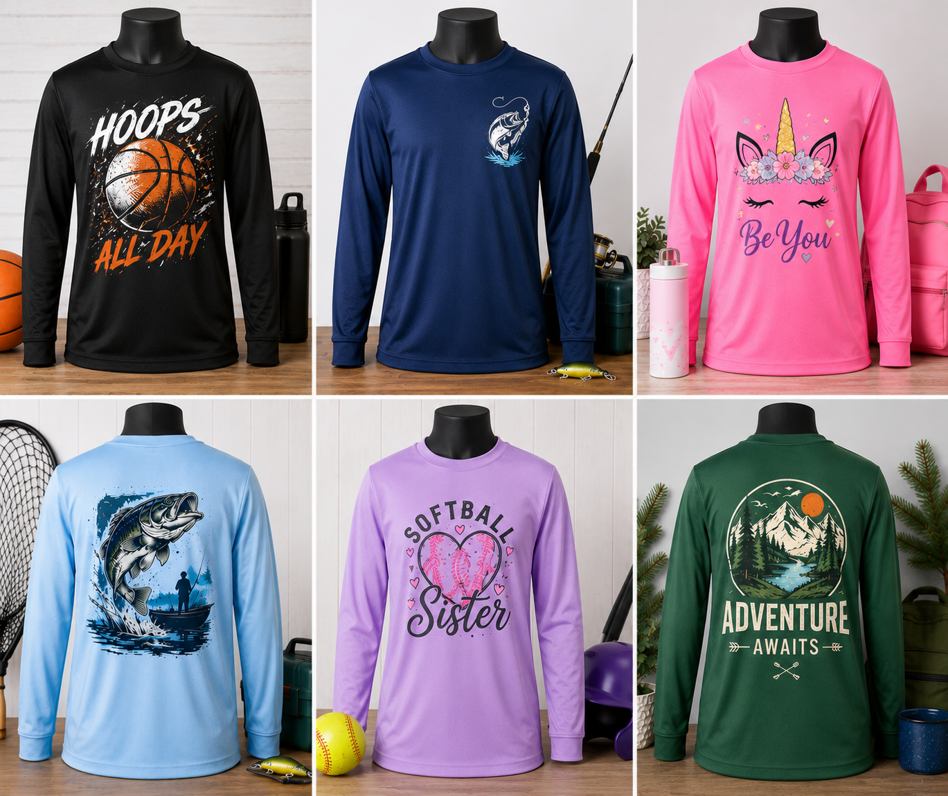 Youth Long Sleeve Performance Shirt