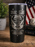 Police Officer Recognition Tumbler