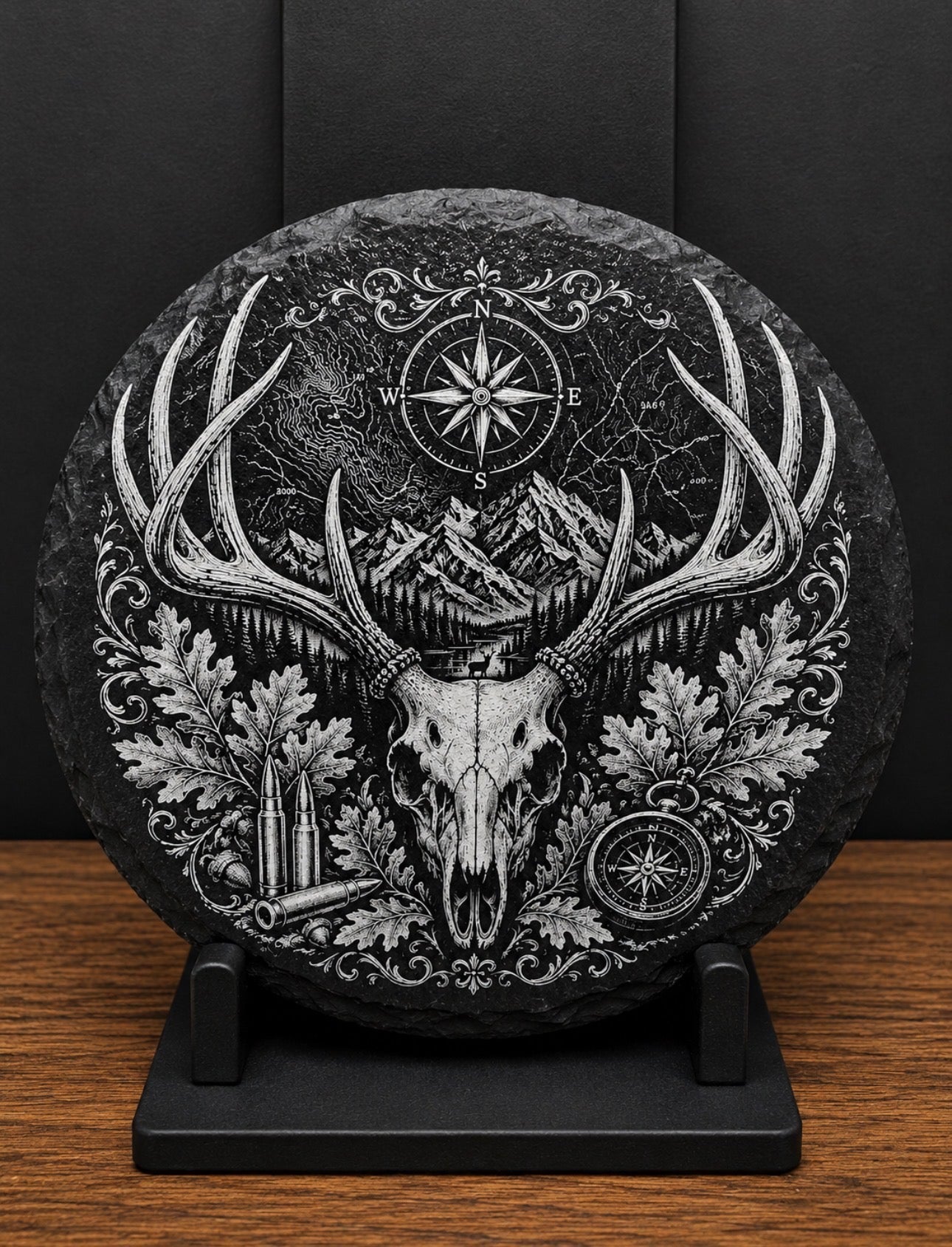 Wild Outdoors Slate Coaster Set of 4