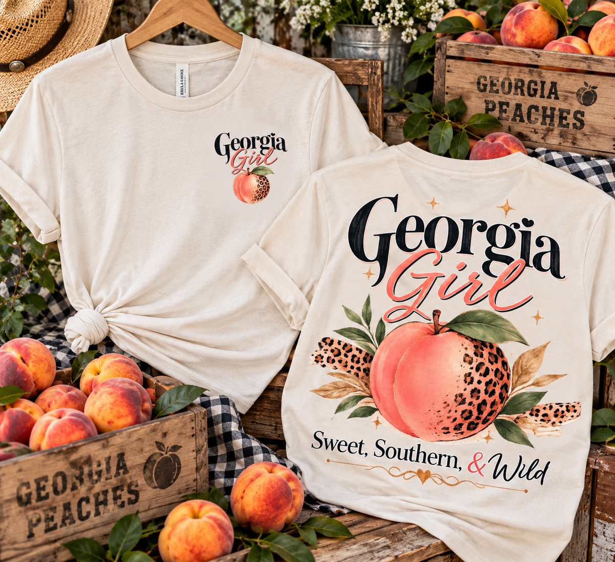 Georgia Girl Sweet, Southern & Wild T-Shirt