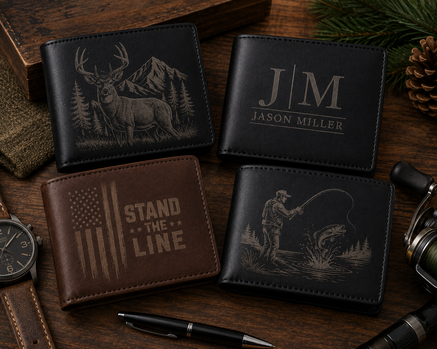 RFID Bifold Wallet