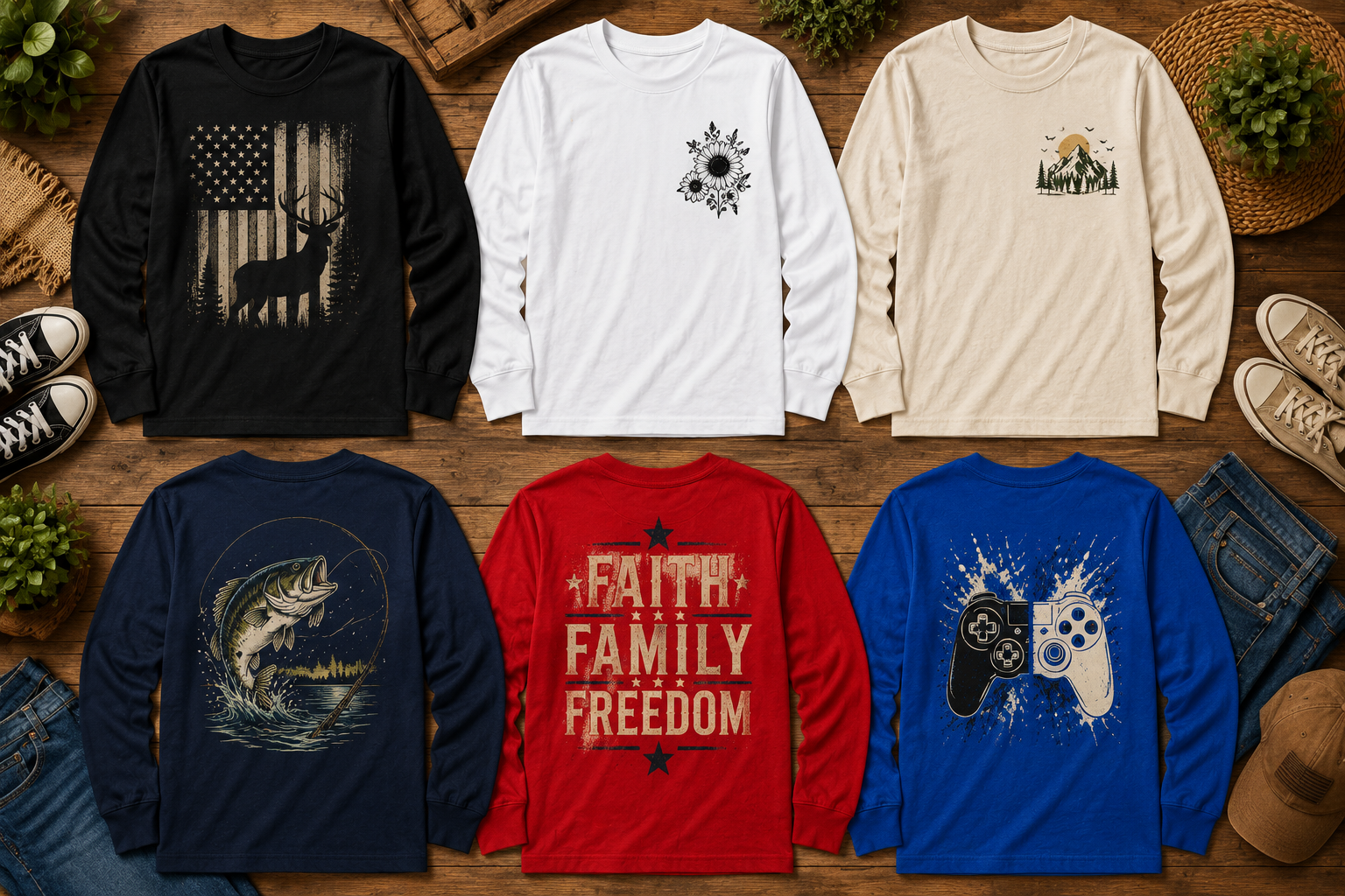 Youth Long Sleeve T-Shirt - Premium
