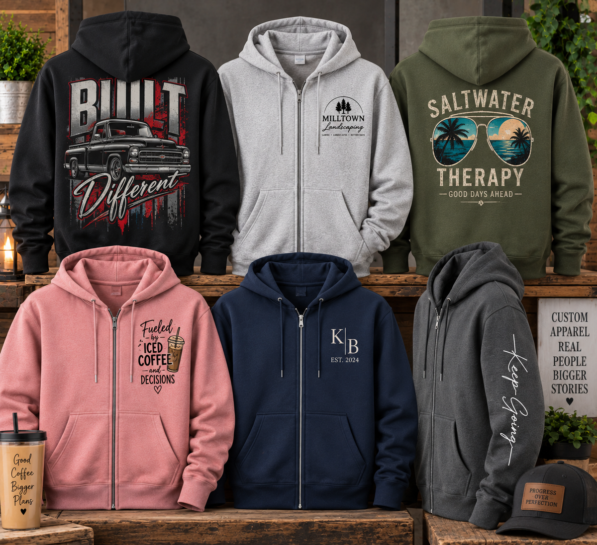 Adult Full-Zip Hoodie